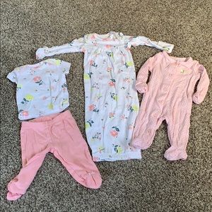 Newborn baby girl lot